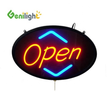 Fashion Open Display LED Sign Neon Light for Pub Bar Cafe Restaurant Decor