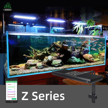 Smart LED Sunrise Sunset Full Spectrum Aquarium Light - Aqua Z400 Pro