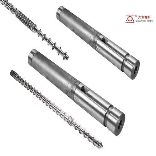 পরিধান-প্রতিরোধী খাদ্য-গ্রেড অ্যালয় নাইট্রাইডেড ইনজেকশন ছাঁচনির্মাণ মেশিন স্ক্রু এবং ব্যারেল