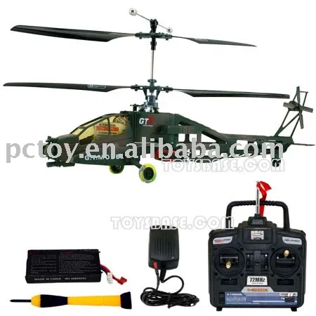 4 Channels R/C Helicopter - AH-64 APACHE