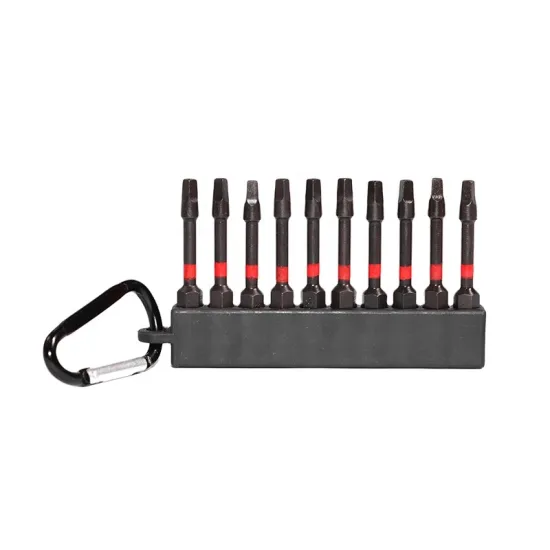 TOOLJOY Factory Direct Precision Impact Bits & Screwdriver Bit Set: Magnetic Single-end Drivers
