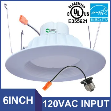 UL Qualified Dimmable 14W 6inch Recessed LED Retrofit Can Light