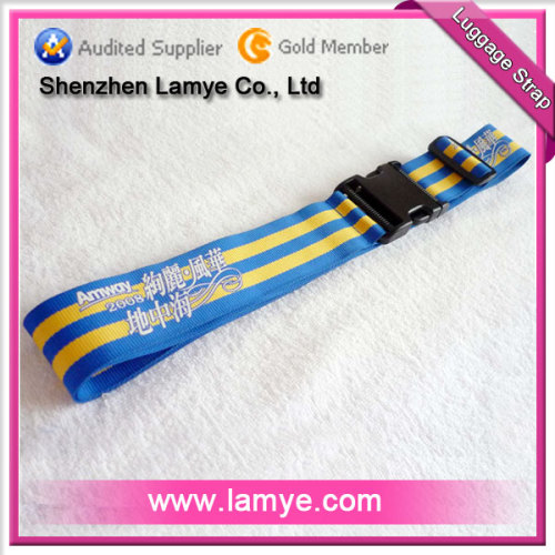 Polyester Luggage Strap With Silk Screen Printing (LAM-LA-101)