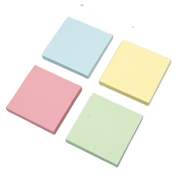 Custom Color Macaroon Sticky Notes Pad - Reusable Self-Adhesive Memo Pads for School and Office