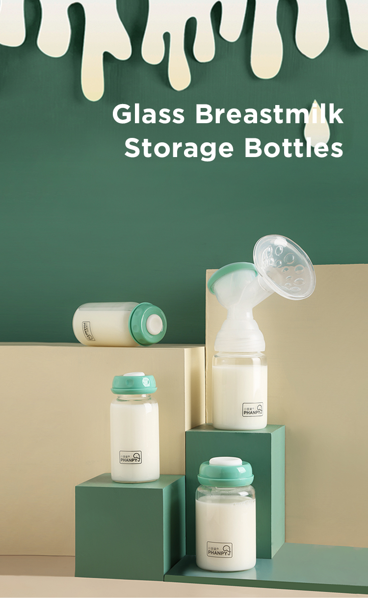 Milk Glass Bottle Breastmilk