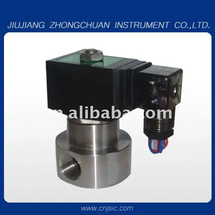 Stainless Steel Normally Closed High Pressure Solenoid Valve