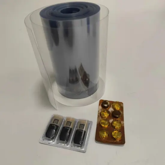 PVC rolls pharma grade vacuumforming transparent rigid PVC