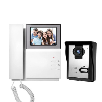 Sistema de intercomunicador de video cableado de 4.3 pulgadas - Toildebell con 700 TVL Color Screen