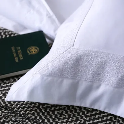 Wholesale 5 star hotel linen bed sheet