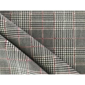 Plaid Pattern Jacquard Stoff