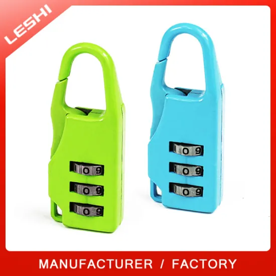 Digit Resettable Luggage Combination Pad Lock