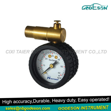 Mini Dial tire pressure gauges