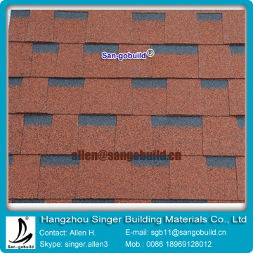 LAMINATED ASPHALT SHINGLE RED COLOR