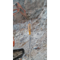 Rock splitting equipment for hard rock