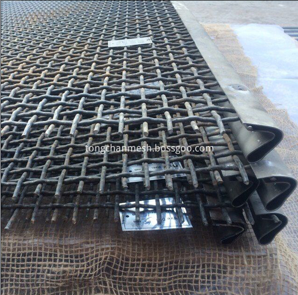 Bergetar Skrin Crimped Wire Netting