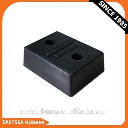 Black Color Durable Rubber Boat & Marine Molded Dock Wall Bumper
