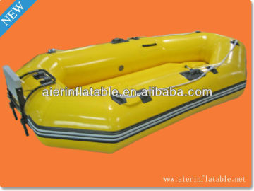 Yellow Inflatable Rubber Kayak
