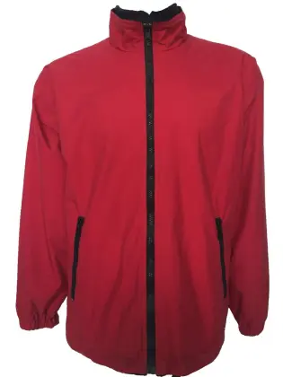 red/black outdoor windproof softshell jacket