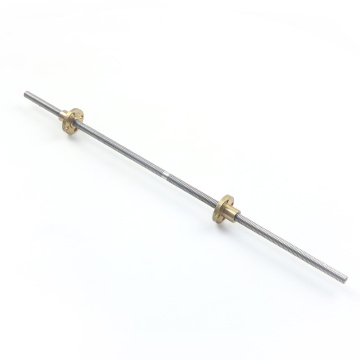 Diameter 20mm lead screw with trapezoidal thread