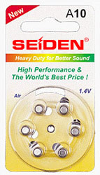 A10 Zn-Air Button Cell