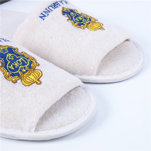 Open Toe Hotel Slippers