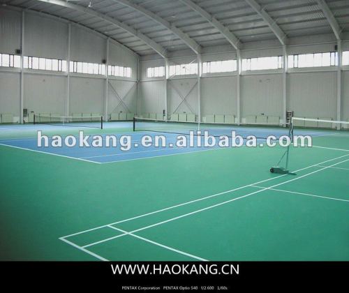 Pvc /rubber /plastic /vinyl Tennis Court Surface High Quality Pvc