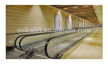 Escalator Moving sidewalk in airport and shopping mall