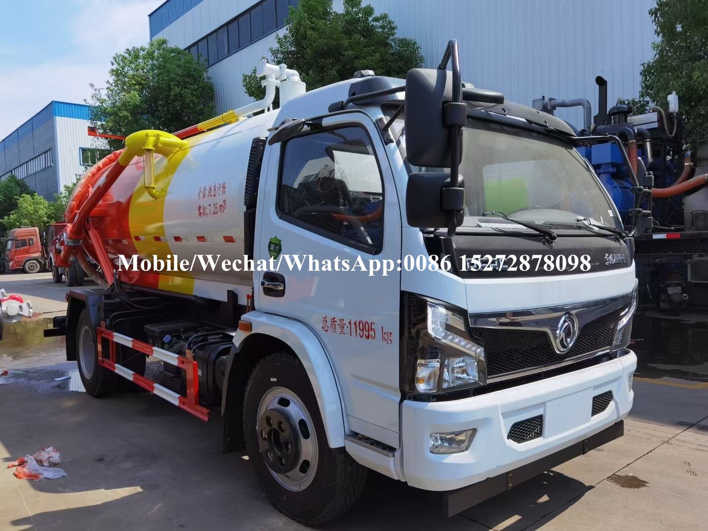 Dongfeng 5m3 Sewage Truck (3)