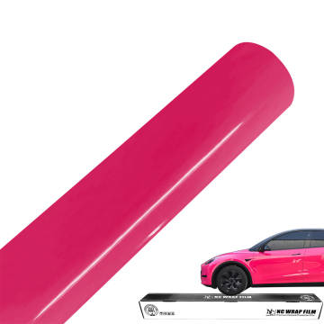 High-Glossy Beets Purple Car Wrap