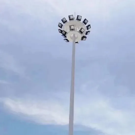 Adjustable Steel High Mast Lighting Pole