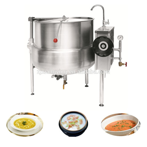 XYQG-H200 Steam heating soup pot/industrial soup kettle /Steam cooking pan