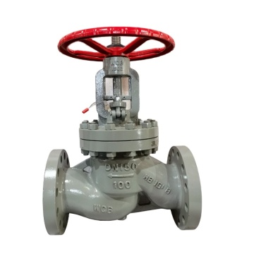 Manual Flanged Shut-off and Control Valve DN 200 Ru 6.3 MPa with Counter Flanges, Gaskets, and Fasteners