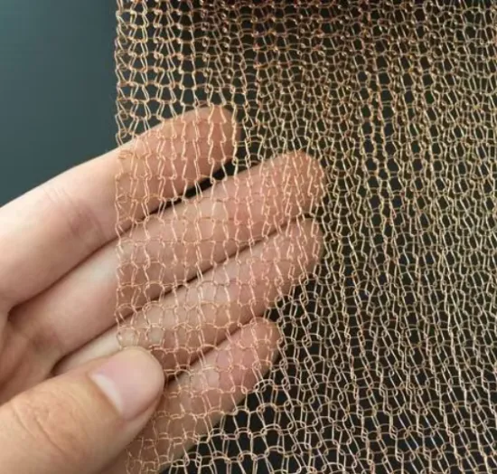 Knitted Wire Mesh Screen Roll