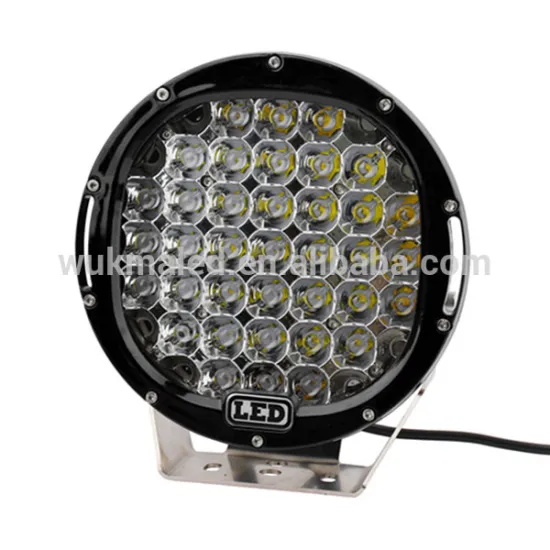 Car accessories , 9" 185W LED Driving Light High Intensity Black Red Led Work Light For Offroad 4x4 4WD 185W