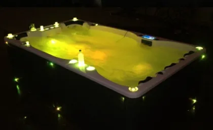 Acrylic Massage Water-pure  System 5 Person Hottub Spa