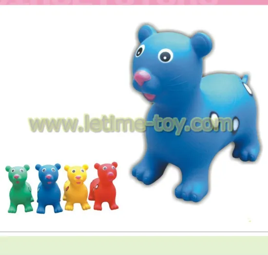 inflatable animal hopper