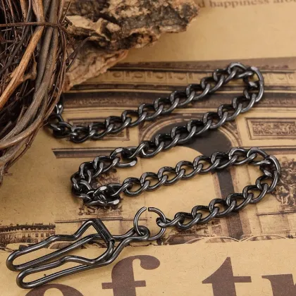 Vintage Wood Circle Carved Number Dial Mechanical Pocket Watch Men Unique Hollow Steampunk Bronze Mechanical Clock Watch chain