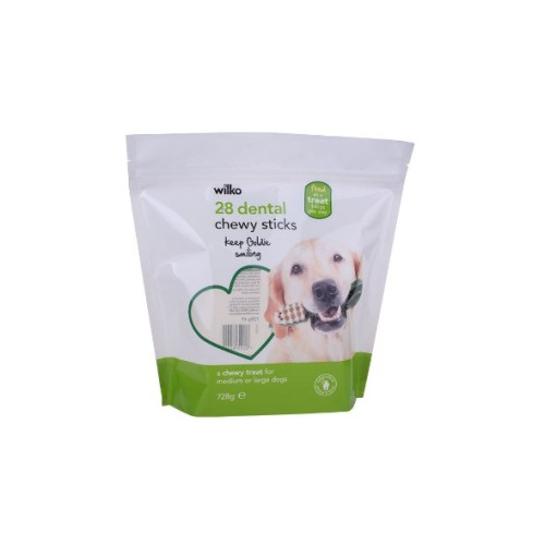 Recycled Plastic Pet Treats Food Grade Printed Doypouch