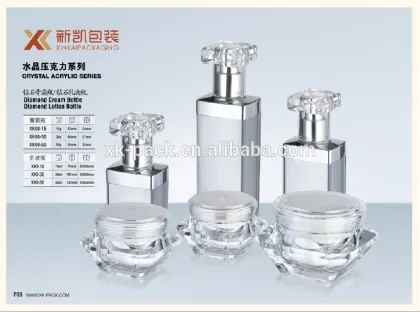 beauty acrylic cream jar