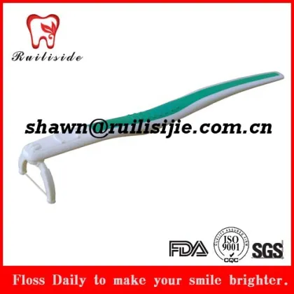 new design dental floss holder floss pick replaced