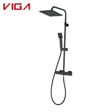 Wall-Mounted Thermostatic Shower Mixer for Hotel Bathrooms