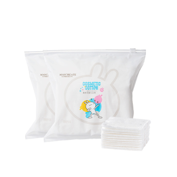 Wholesale Double-Sided Soft Cotton Facial Pads for Skincare