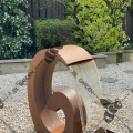 Corten Steel Water Bowl Fountain