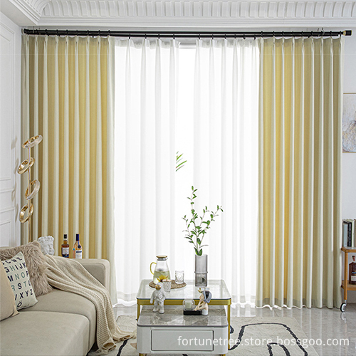 Blackout High-precision Three anti-cloth Jacquard Curtain