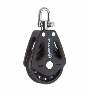 Sailboat Dinghy Hardware 50mm 2" Single Swivel Shackle Block