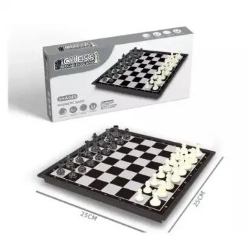 Eco-Friendly Plastic Folding International Educational Chess Board Game Set