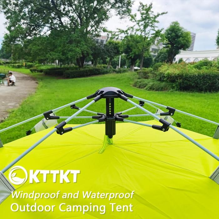 Toffer 2-3 qof ayaa la qaadan karaa teendhada gobakashada - ultralight, biyuhu biyuhu waxay taabantahay