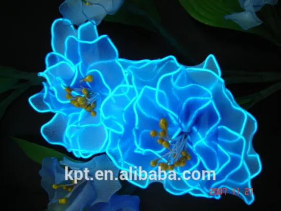 Glow silk flower
