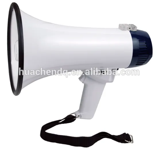 small portable talk and siren speaker