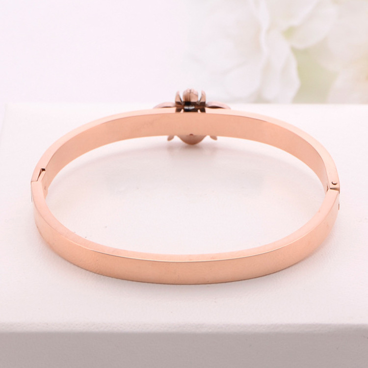 Rose Gold Stainless Steel Bracelet